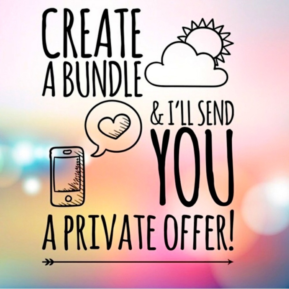 FREE SHIPPING on all bundles.  Women’s and children’s items available!